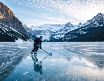 Le hockey sur glace et les sports qui passionnent les Canadiens